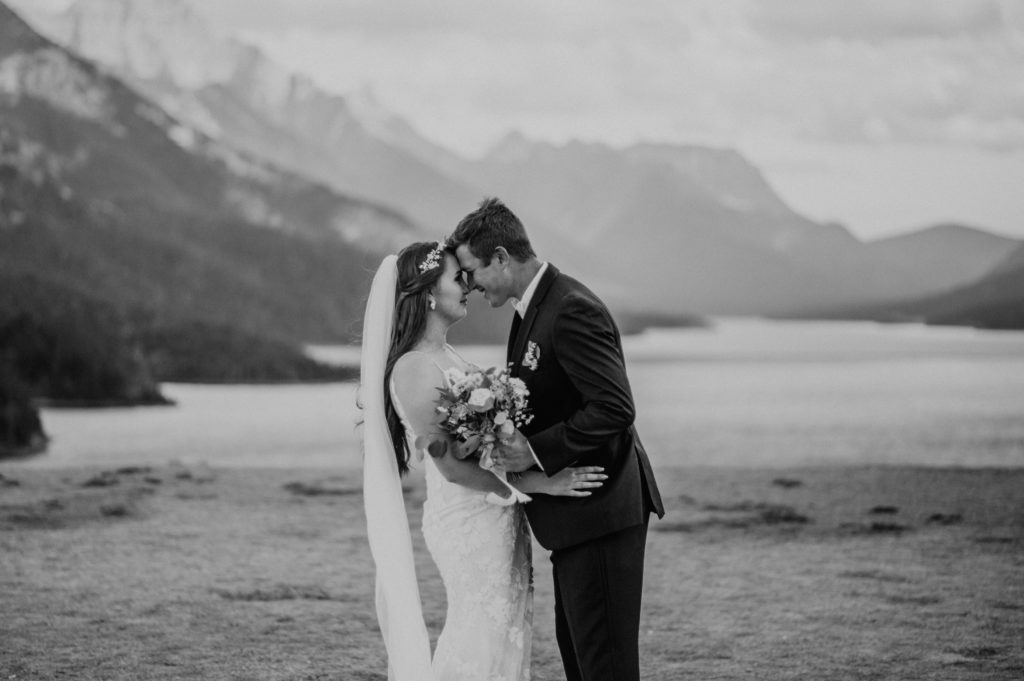 Elopement Portraits at Prince Of Wales Hotel